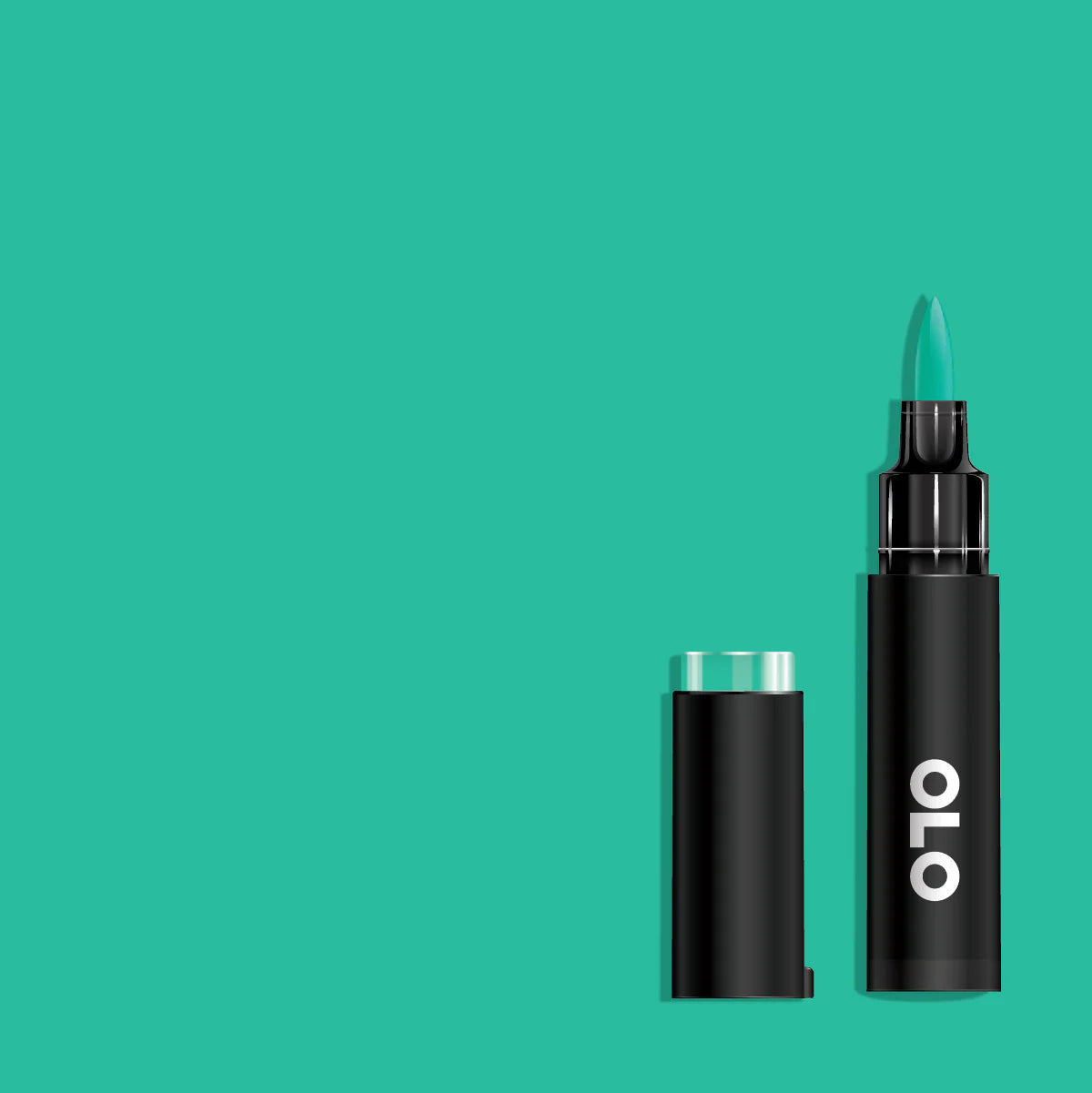 OLO MARKER - Brush - Aqua Green