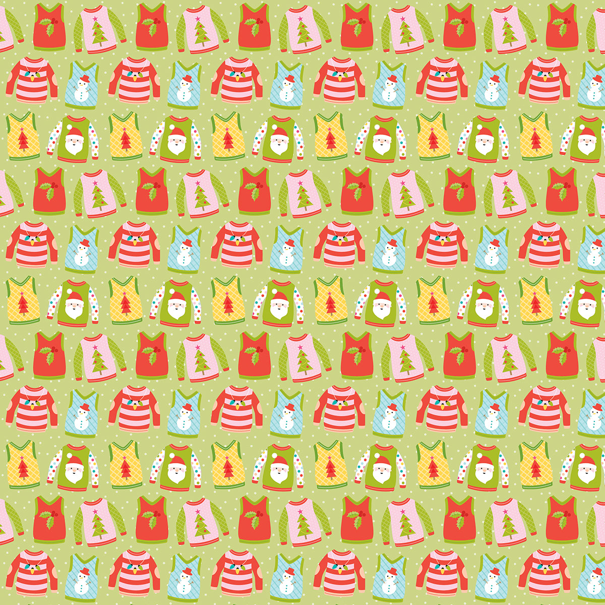 Bella Blvd - Merry Mingle Collection - 12 x 12 Double Sided Cardstock - Let's Get Ugly