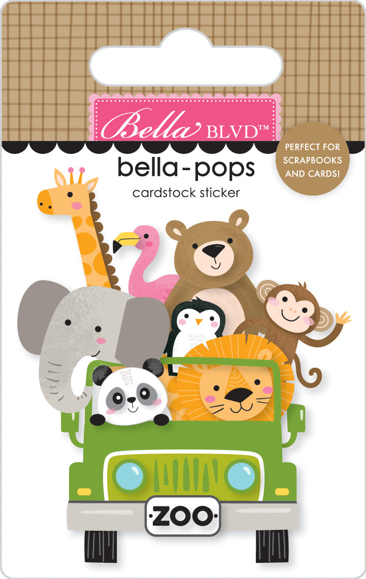 Bella Blvd - Zoo Day Collection - Bella Pops - Zoo Crew