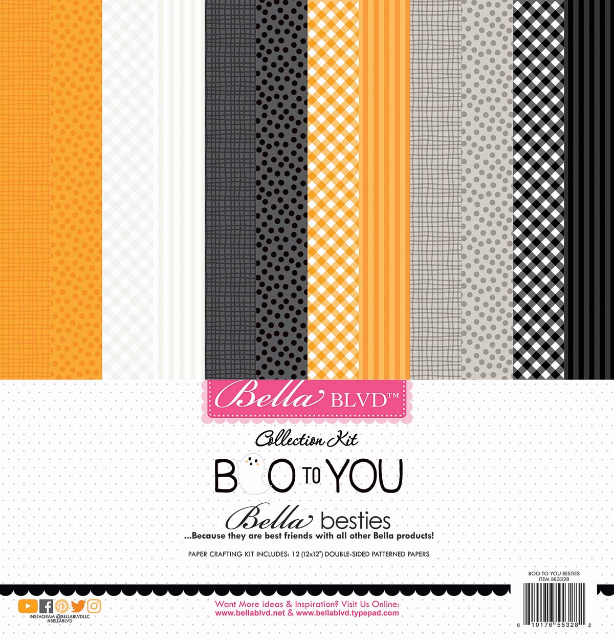 Bella Blvd - Boo To You Collection - 12 x 12 Collection Kit - Bella Besties