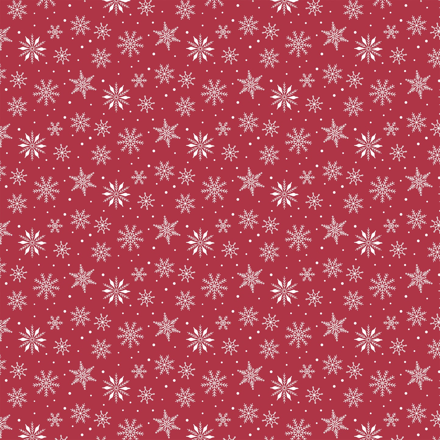 Echo Park -Baking Christmas Cheer Collection - 12 x 12 Double Sided Paper - Snowflake Icing