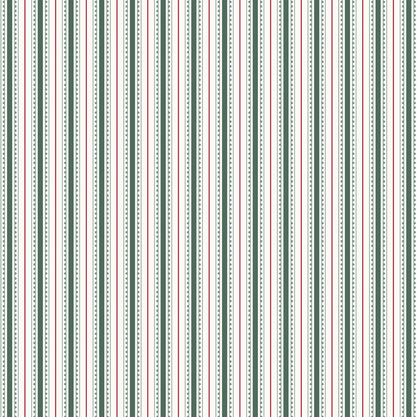 Echo Park -Baking Christmas Cheer Collection - 12 x 12 Double Sided Paper - Kitchen Stripes