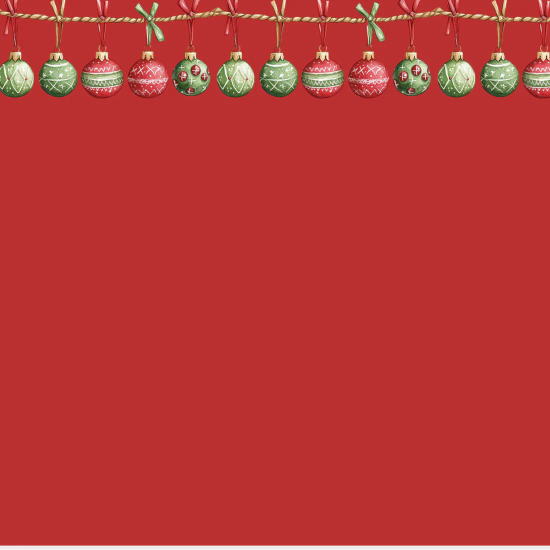 SSC - Baby's First Christmas - 12 x 12 Double-Sided Cardstock - Baby Egg Nog