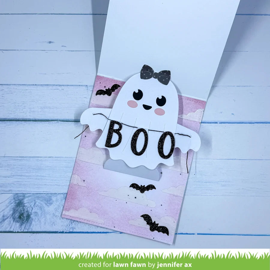 Lawn Fawn - Custom Craft Dies - Big Hugs Ghost
