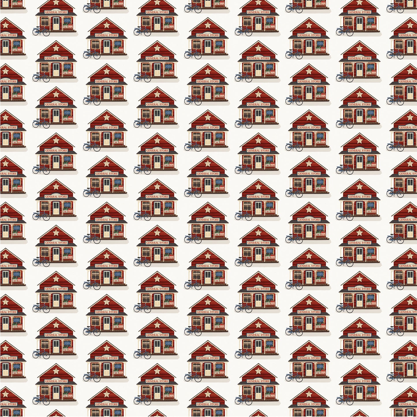 Carta Bella - Americana Summer Collection - 12 x 12 Double-Sided Paper - General Store
