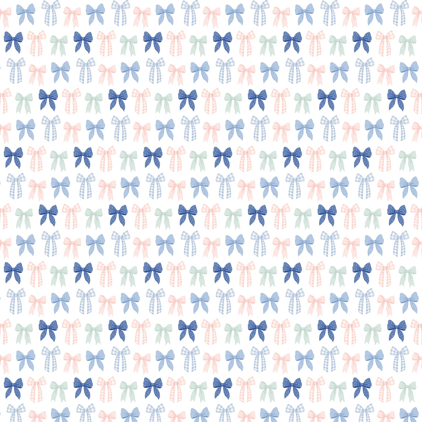 Carta Bella Paper - Flower Shoppe Collection - 12 x 12 Double Sided Paper - Perfect Day Bows