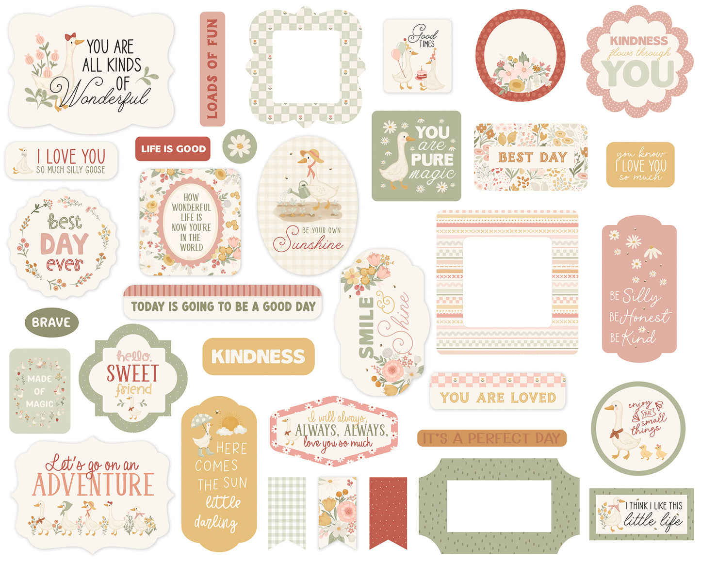 Carta Bella - Silly Goose Collection - Ephemera