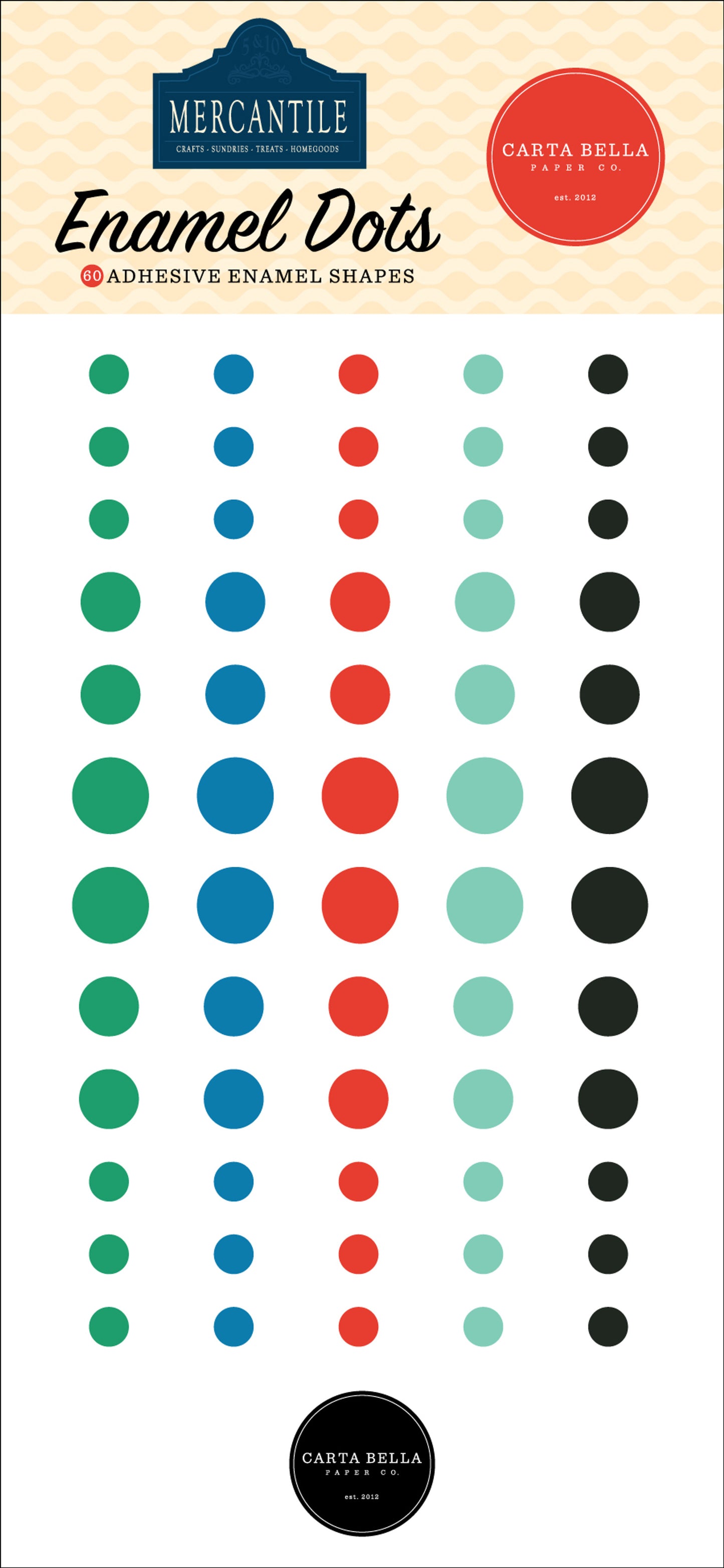 Carta Bella - Mercantile Collection - Enamel Dots
