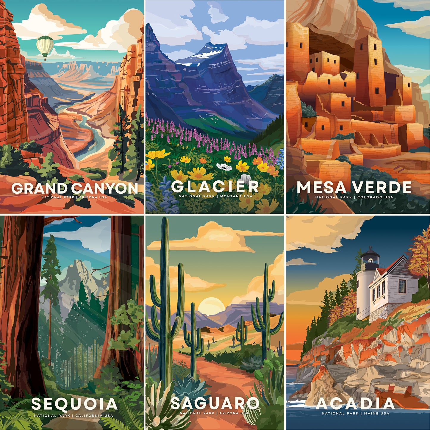 Carta Bella Paper - National Parks No. 2 Collection - 12 x 12 Double Sided Paper - Hike Journaling Cards
