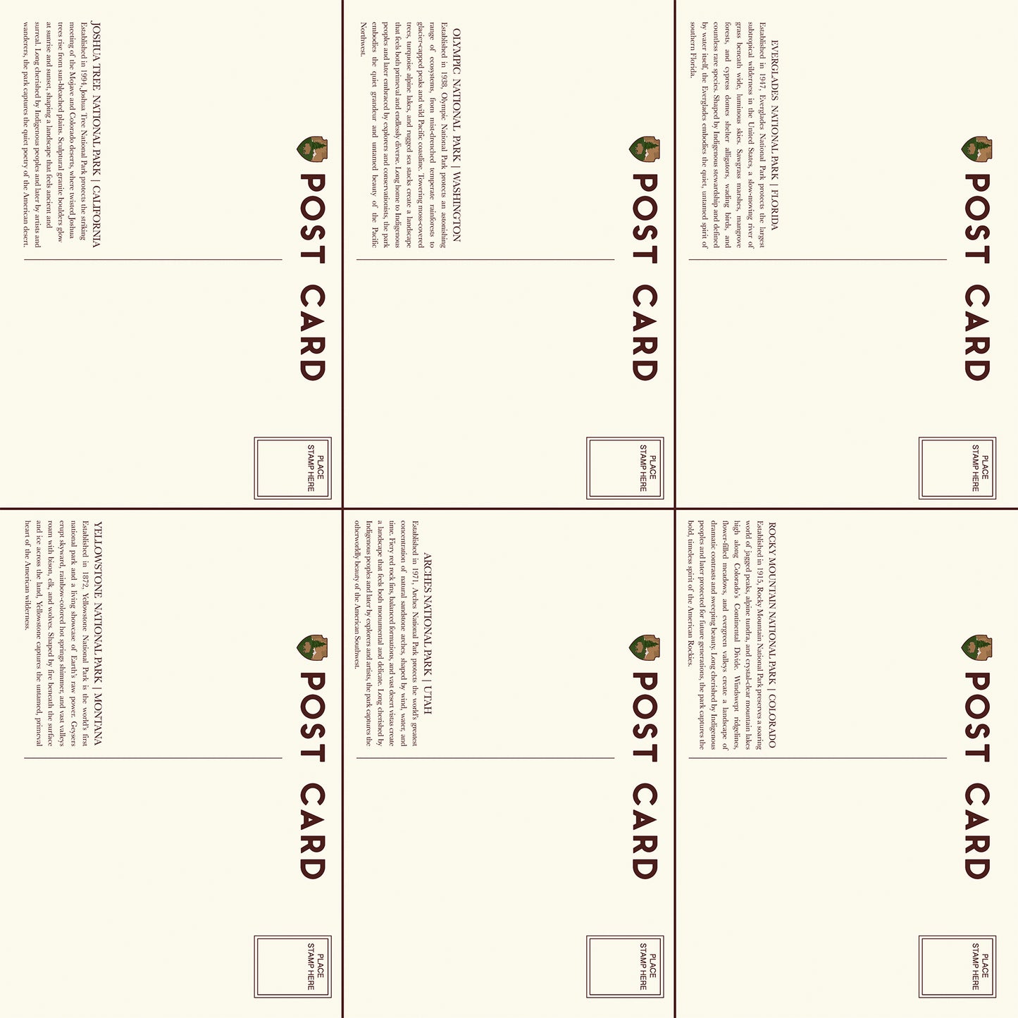 Carta Bella Paper - National Parks No. 2 Collection - 12 x 12 Double Sided Paper - Outdoors Journaling Cards