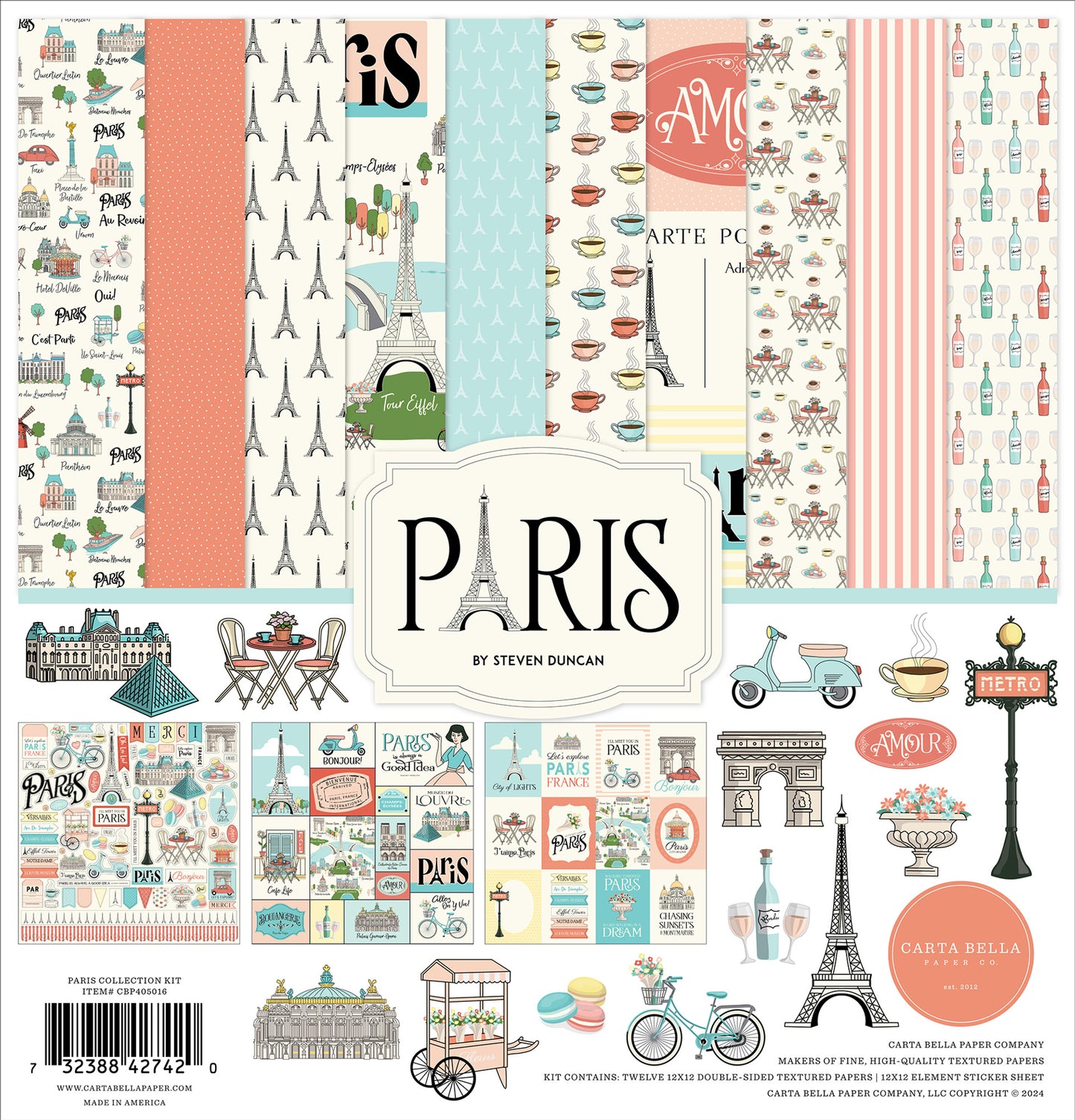Carta Bella - Paris Collection Kit