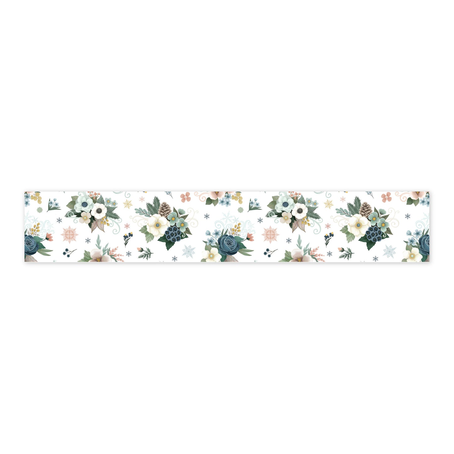 Carta Bella - Washi Tape - Winter Wonderland- Blizzard Bouquets