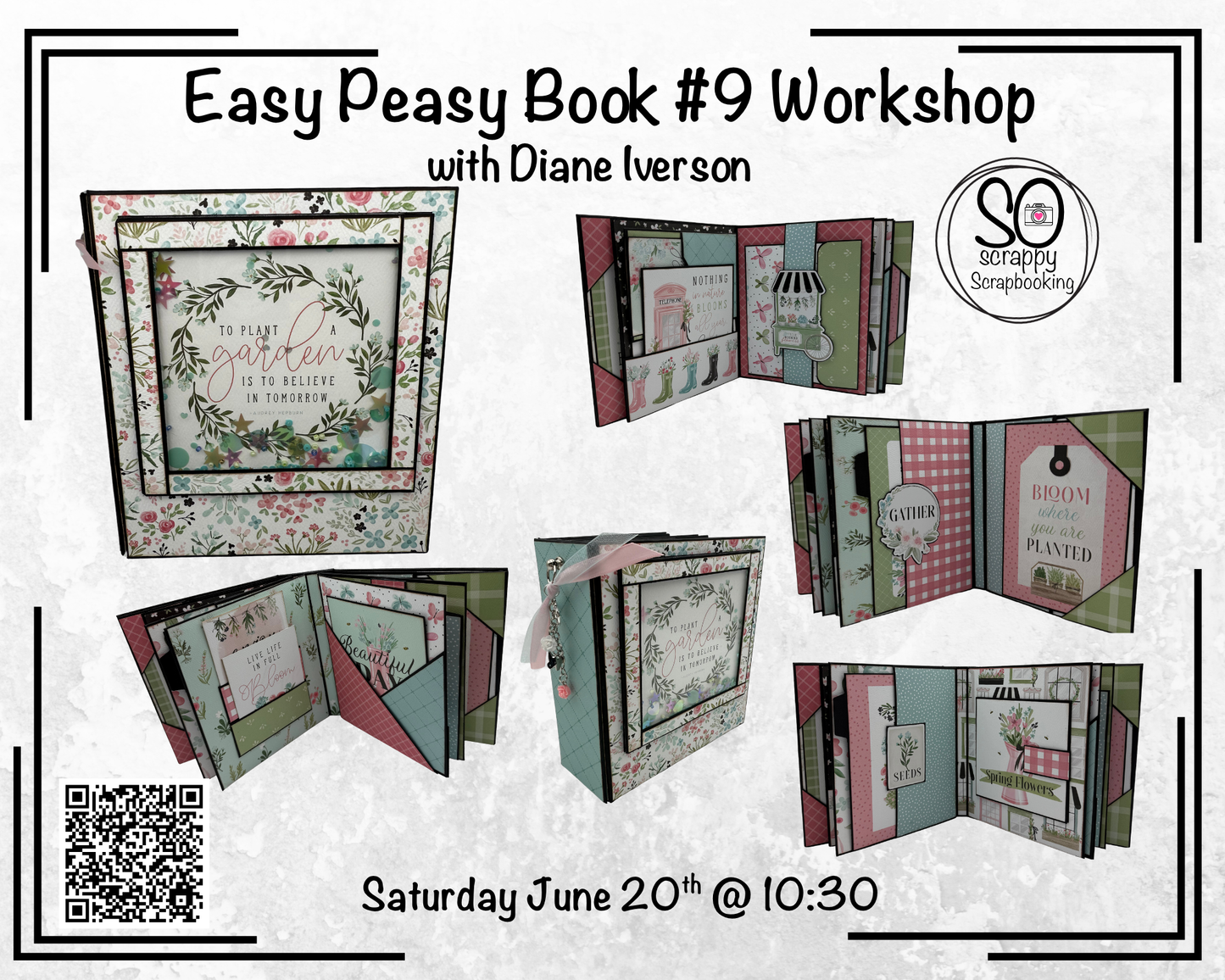 Easy Peasy Mini Kit - Album 9 Workshop with Diane Iverson