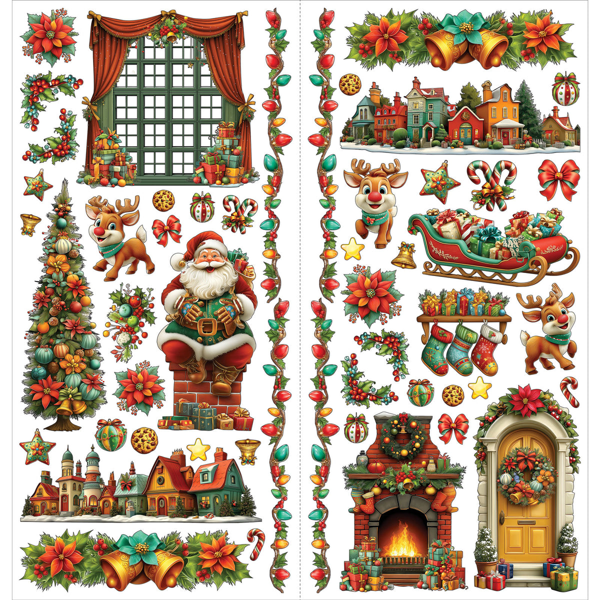 49 And Market - Jolly Jingles Collection - Laser Cut Elements