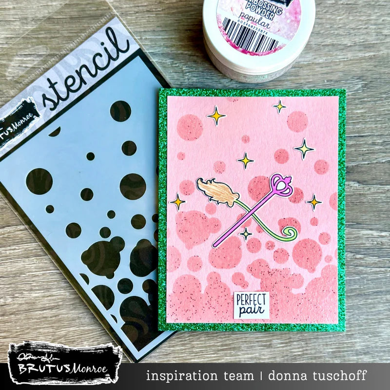 Brutus Monroe - Bubbles A2 Stencil