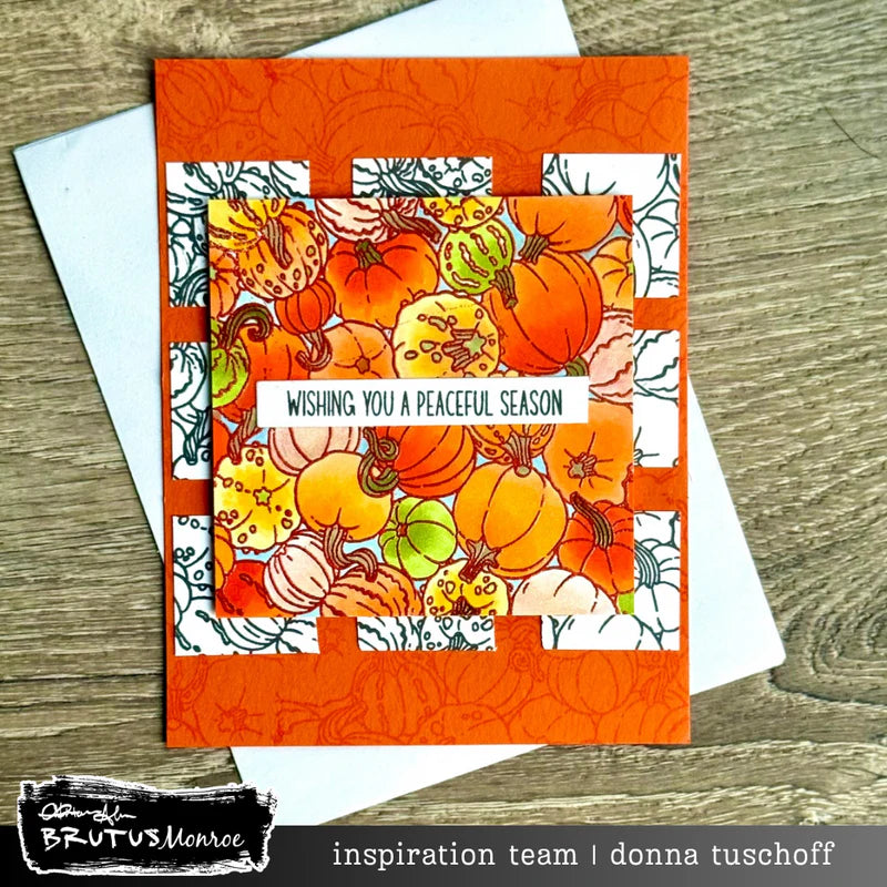 Brutus Monroe - Oodles of Gourdes | 4x4 Stamp