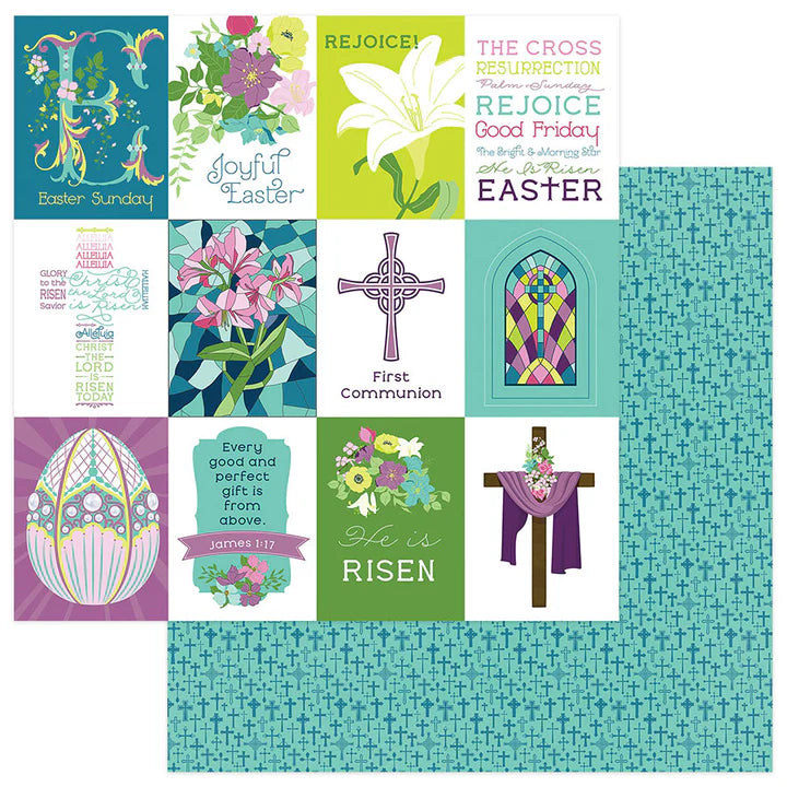 PhotoPlay -Easter Joy Collection - 12 x 12 Double-Sided Paper - Joyful
