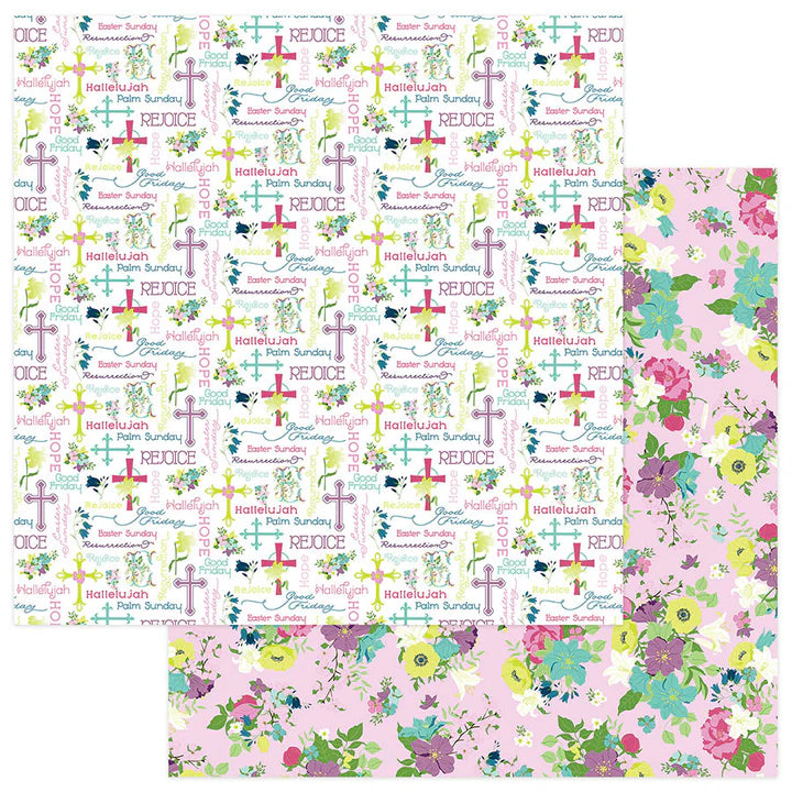 PhotoPlay -Easter Joy Collection - 12 x 12 Double-Sided Paper - Hallelujah