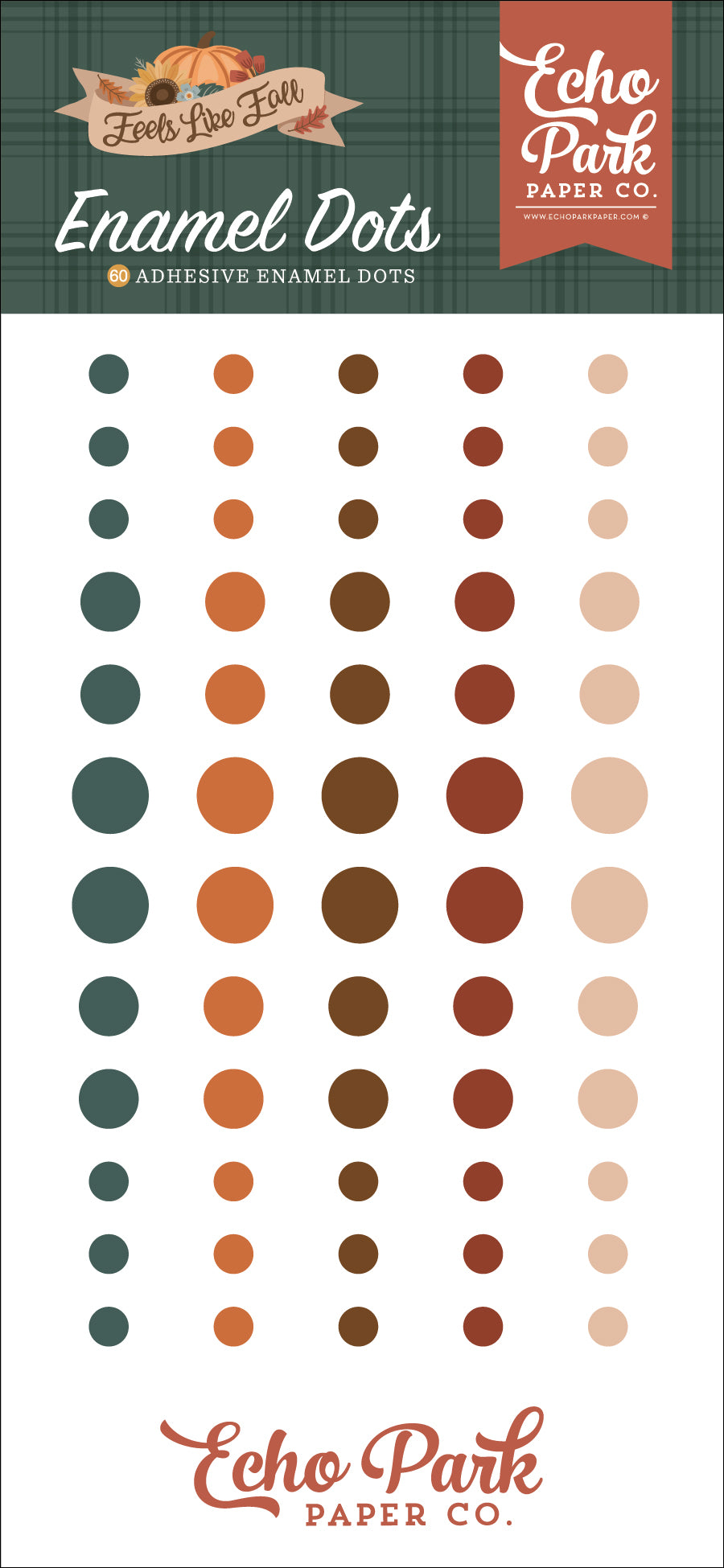 Echo Park - Feels Like Fall Collection - Enamel Dots