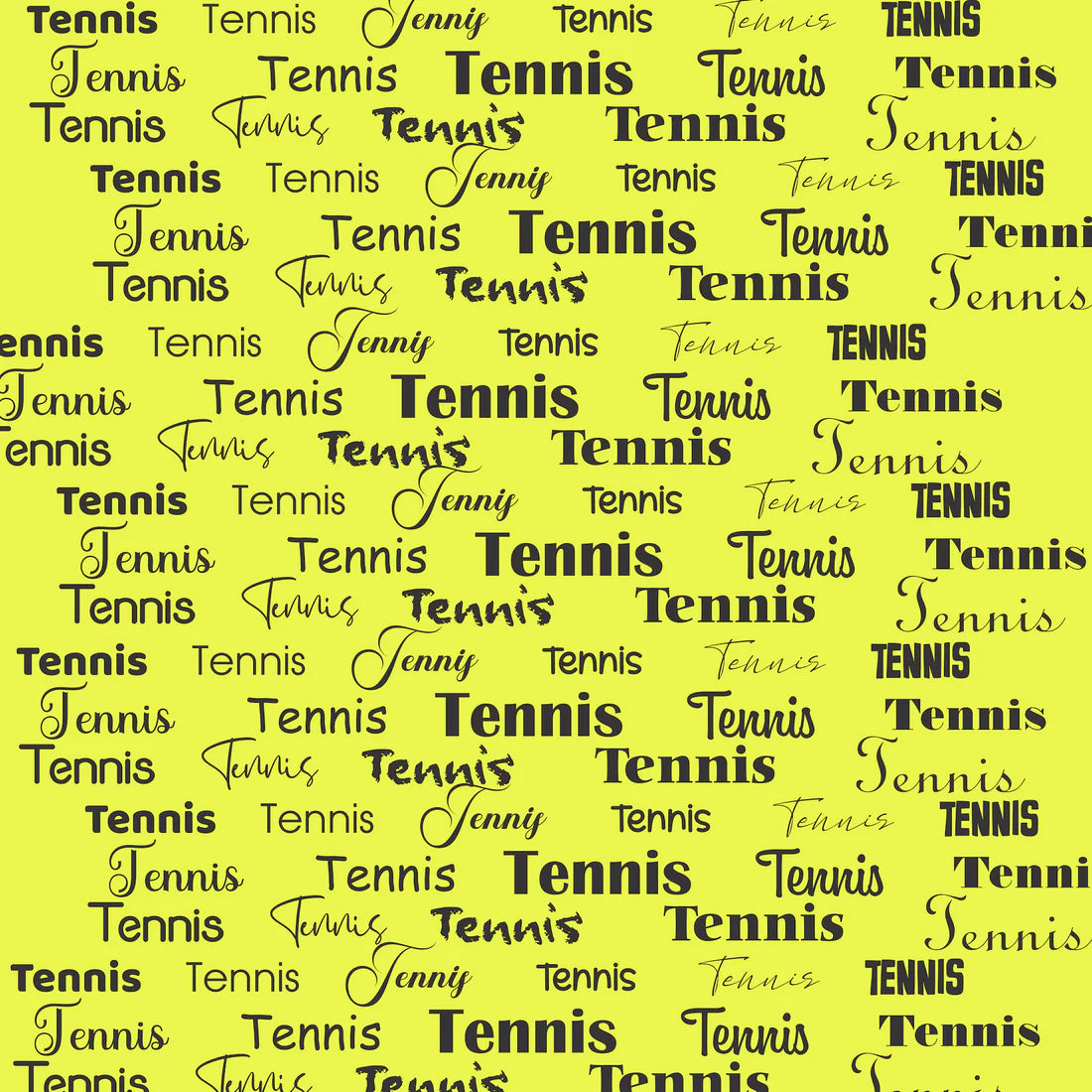 SSC -Go Big Sports Collection - Tennis 12 x 12 Double-Sided Scrapbook Paper (Copy)