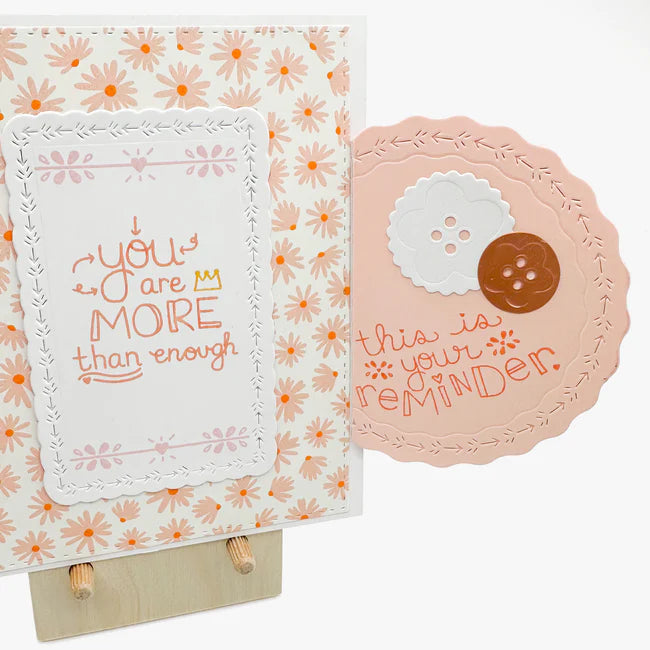 Emily Moore Designs - Full Circle Collection - Clear Photopolymer Stamps - Gentle Reminders
