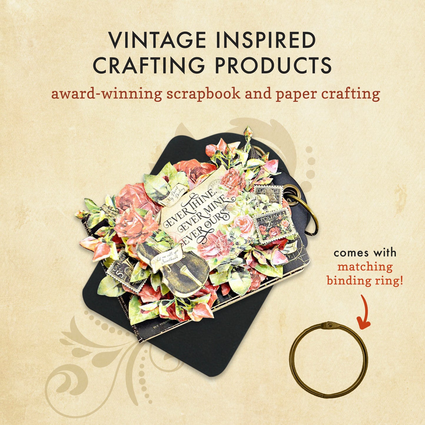 Graphic 45 Artist Trading Cards - Black