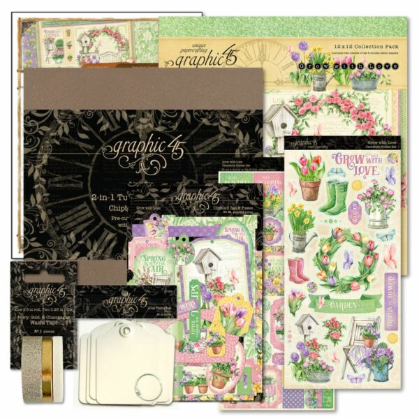 Graphic 45 Grow With Love Album Kit
