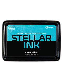 Ranger - Simon Hurley create. - Stellar Foam Dye Ink Pad - Clear Skies