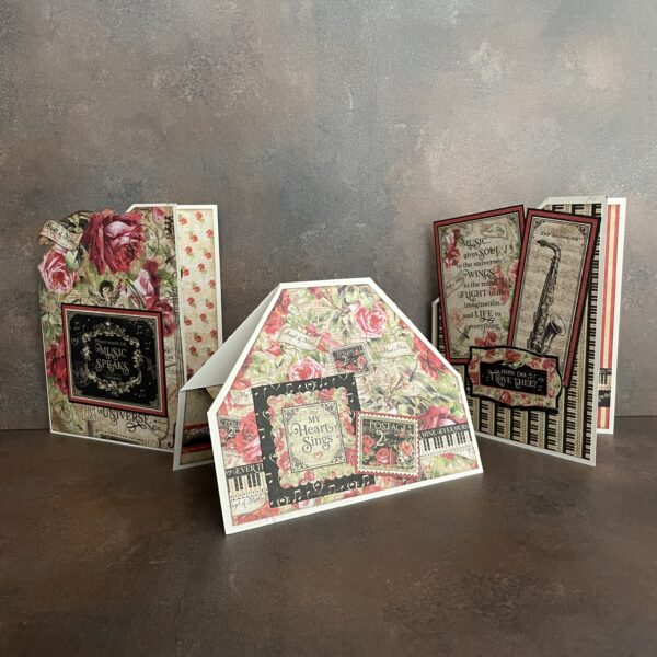 Graphic 45 - Love Notes and Imagine Card Kit