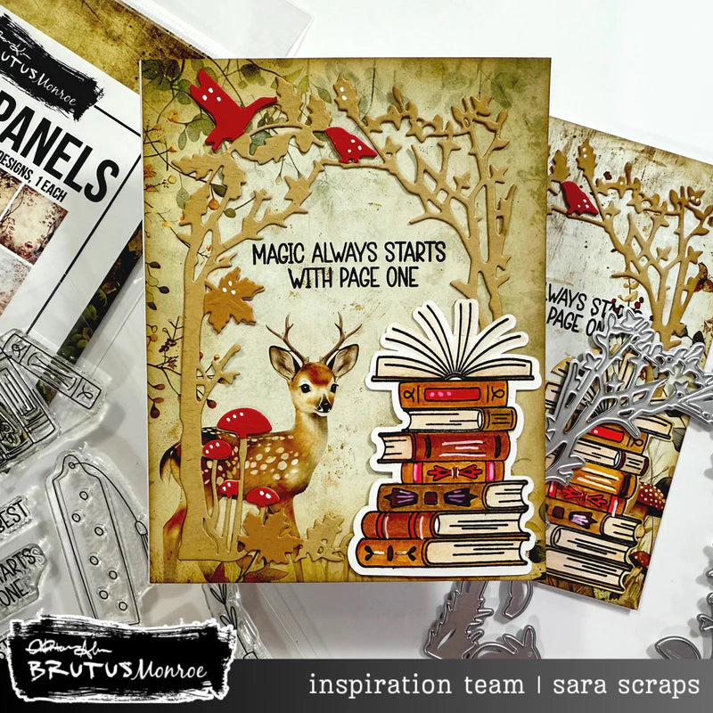 Brutus Monroe - Page Turner Collection - Clear Photopolymer Stamps - Literally The Best