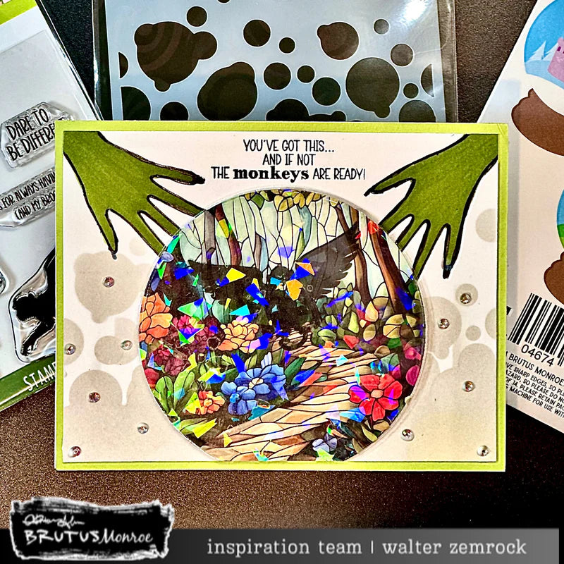 Brutus Monroe - Skybound Sentry | 4x4 Stamp