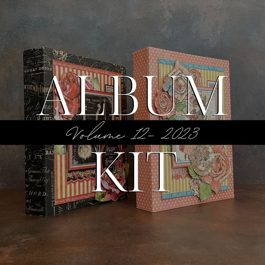 Graphic 45 - Love Notes and Imagine Album Kit