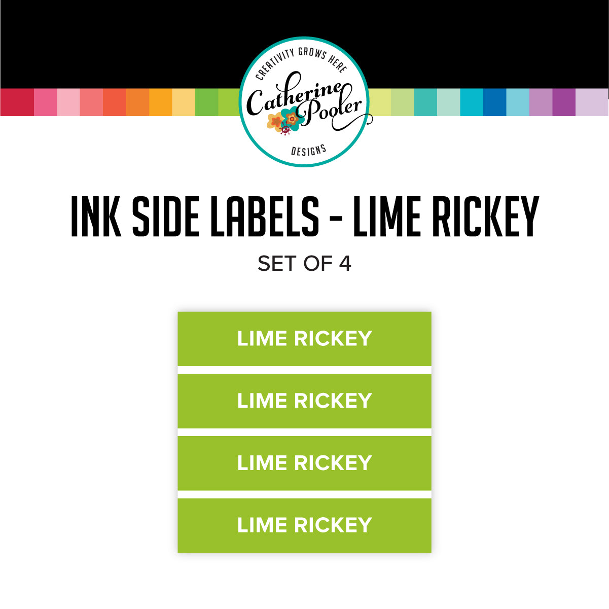 Catherine Pooler Designs - Ink Pad Side Labels - Lime Rickey
