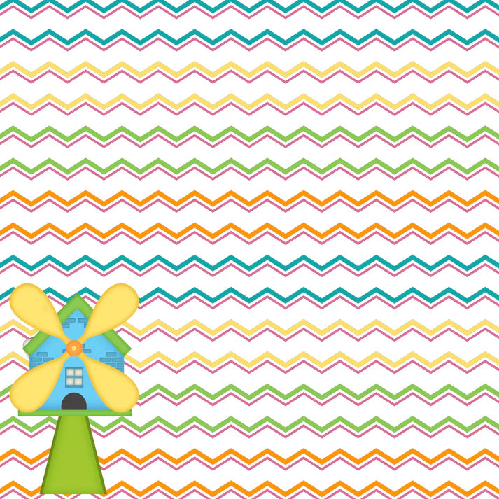SSC Designs - Just Fun Collection - 12 x 12 Double-Sided Scrapbook Paper - Mini Golf