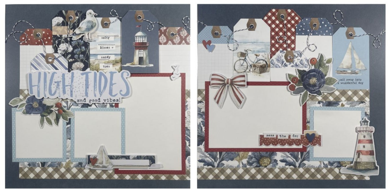 Simple Stories - AIR Exclusive - July Two-Page Layout Kit And Class