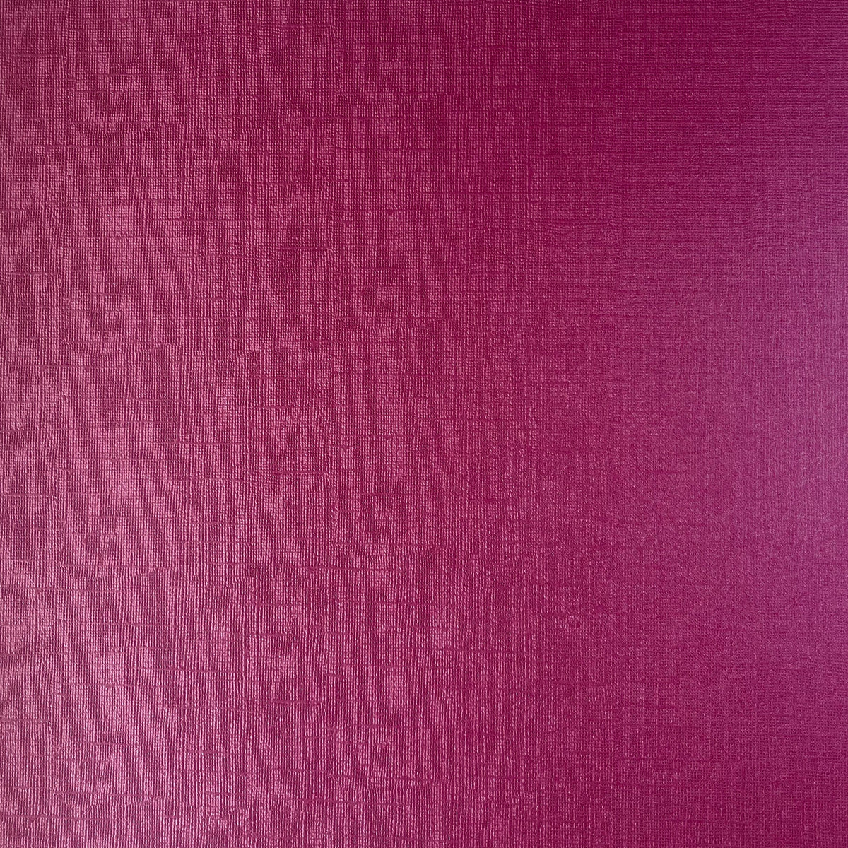 Encore - 12 x 12 Shimmer Textured Pearlescent Cardstock - Magenta Crush