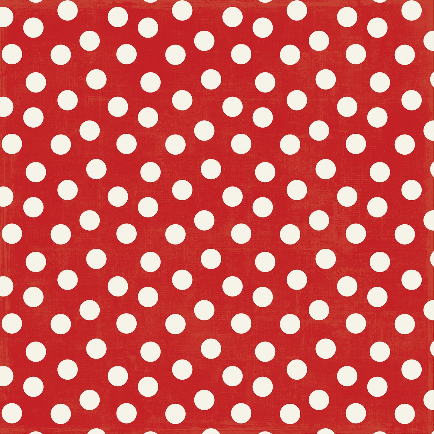 Echo Park - Mouse And Me Collection - 12 x 12 Double-Sided Paper - Red Dot