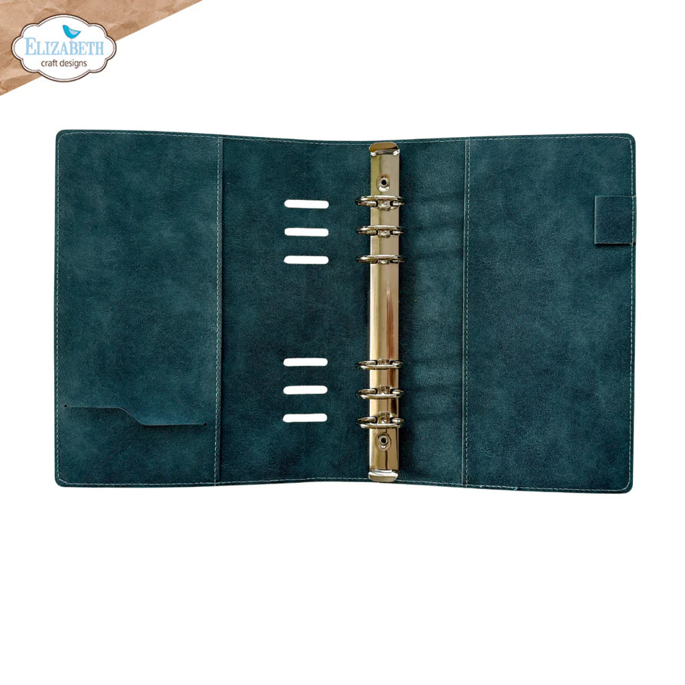 Elizabeth Craft Designs - Delightful Discovery Collection - Memory Binder - Slate Blue