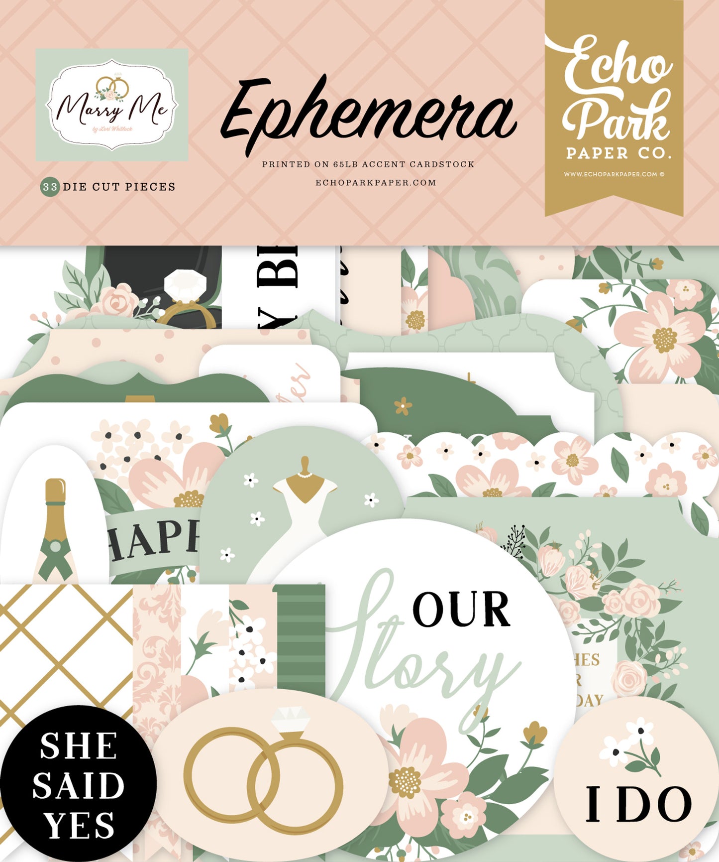 Echo Park - Marry Me Collection - Ephemera