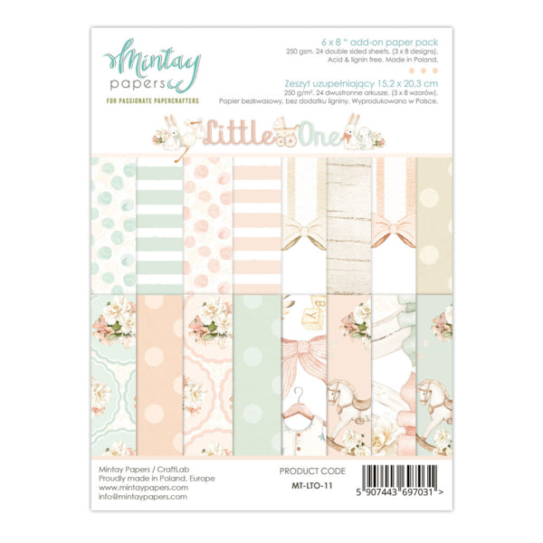 Mintay Papers - Little One Collection - 6 x 8 Paper Pad