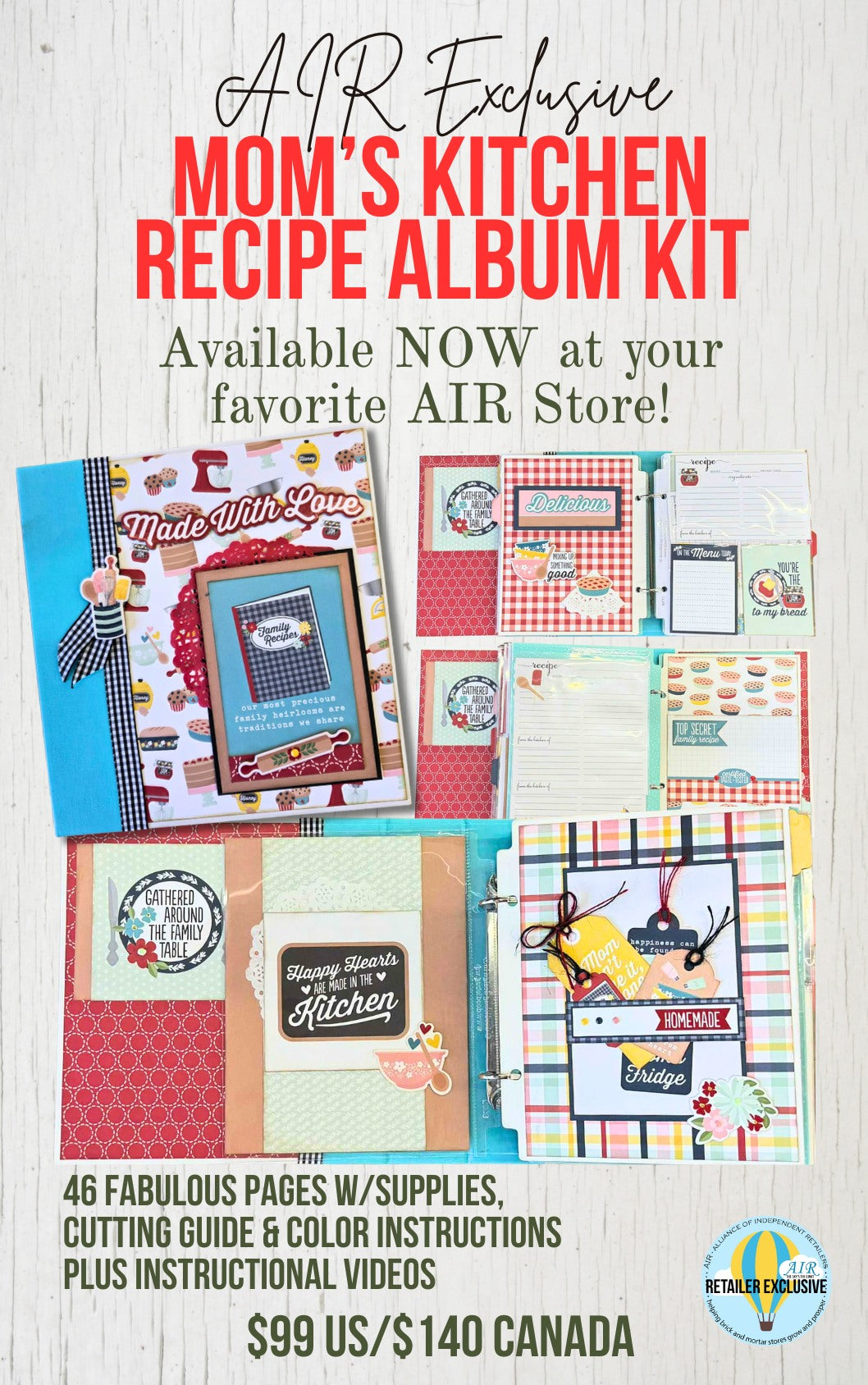 AIR Exclusive - Mom's Kitchen Recipe Album