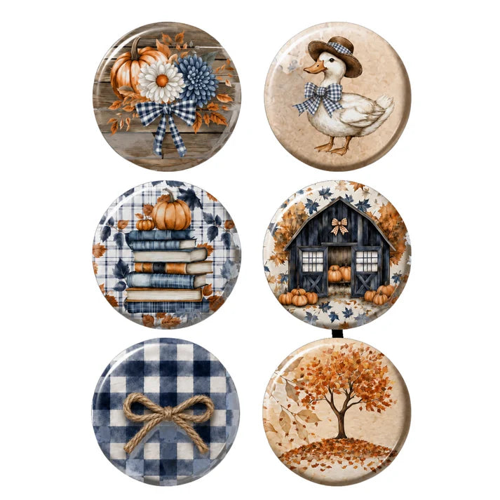 SSC - Pumpkin Cottage Collection - Embellishments - Button Bling