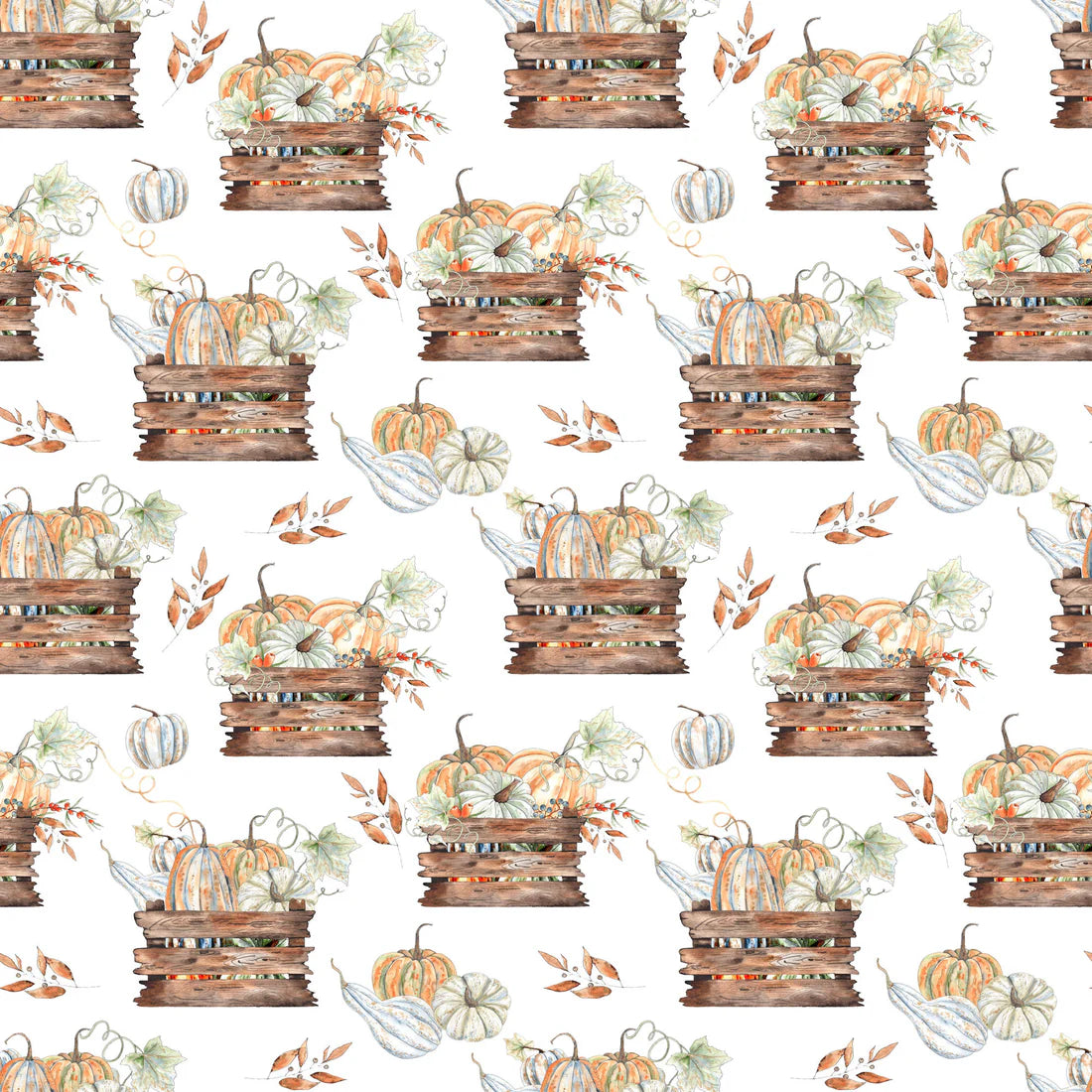 SSC Designs Pumpkin Patch Collection Pumpkin Harvest 12 x 12 Double-Sided Scrapbook Paper