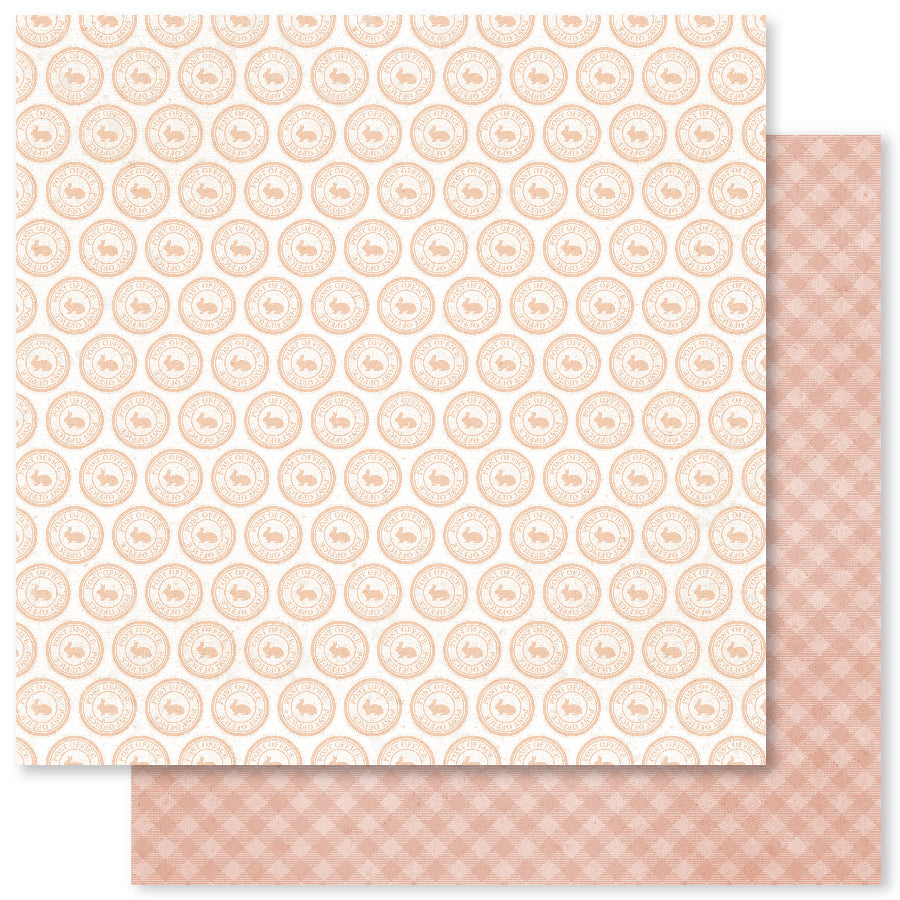 Paper Rose Studio - Double-Sided 12 x 12 Paper - Easter Village Basics C