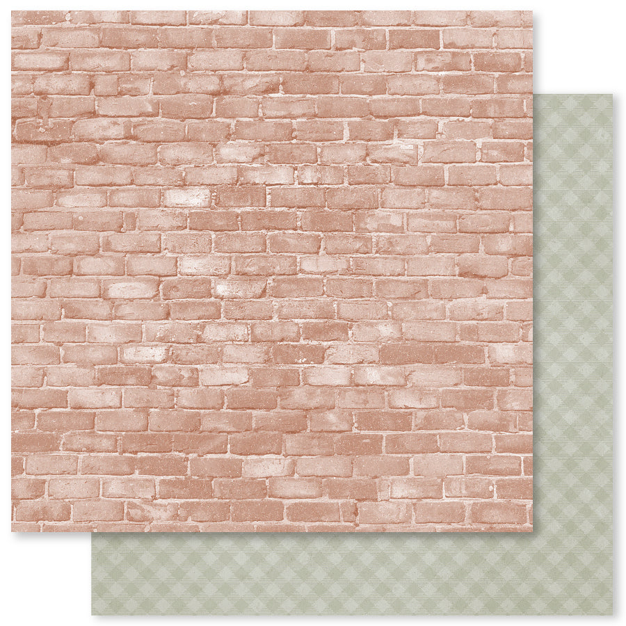 Paper Rose Studio - Double Sided 12 x 12 Paper - Easter Village Basics F