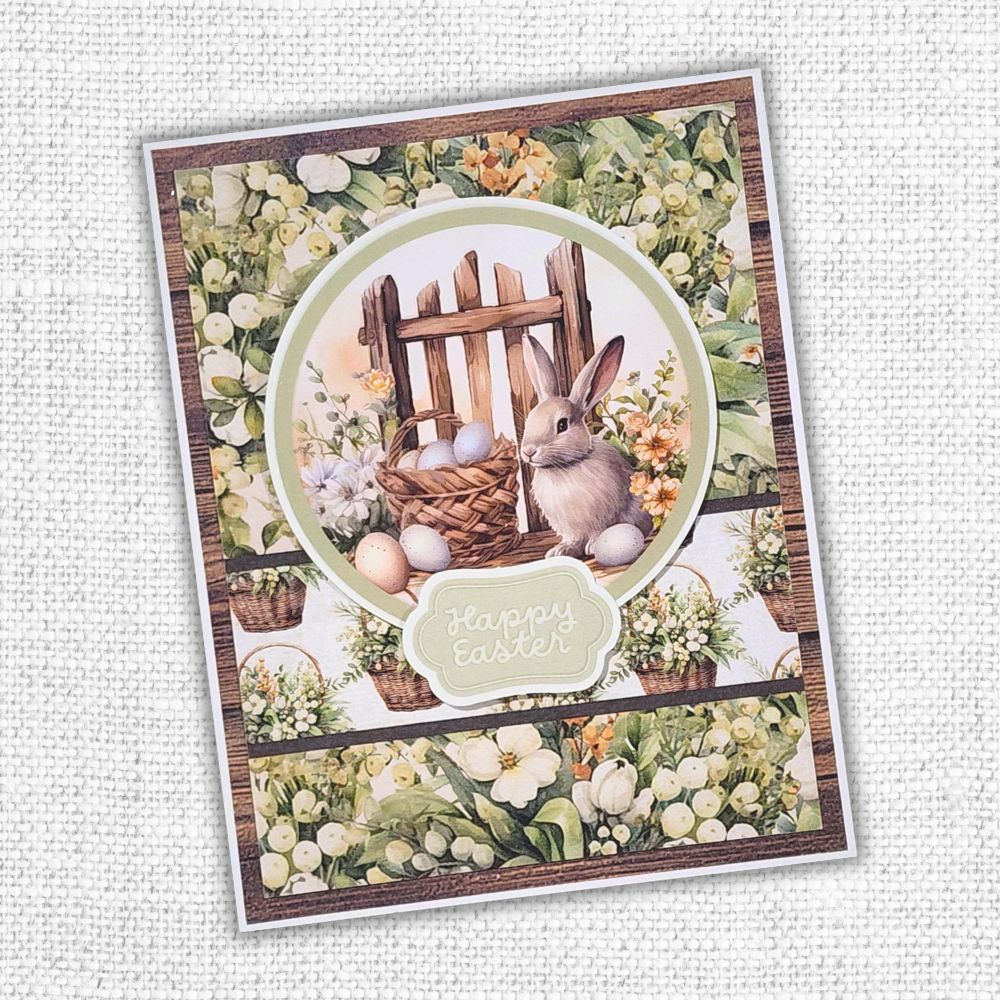 Paper Rose Studio - Easter Village Quick Cards Die Cut