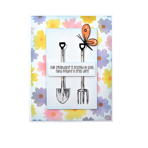 Brutus Monroe - Rooted In Kindness Collection - Clear Photopolymer Stamps - Life In The Garden