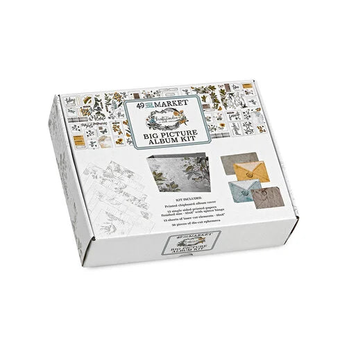 49 and Market - Krafty Garden Collection - Big Picture Album Kit