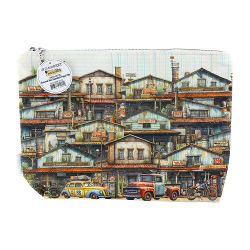 49 and Market - Rust and Revs Collection - Project Tote with Enamel Dots
