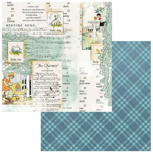 49 and Market - Toddler Time - 12 x 12 Double-Sided Paper - Storybook